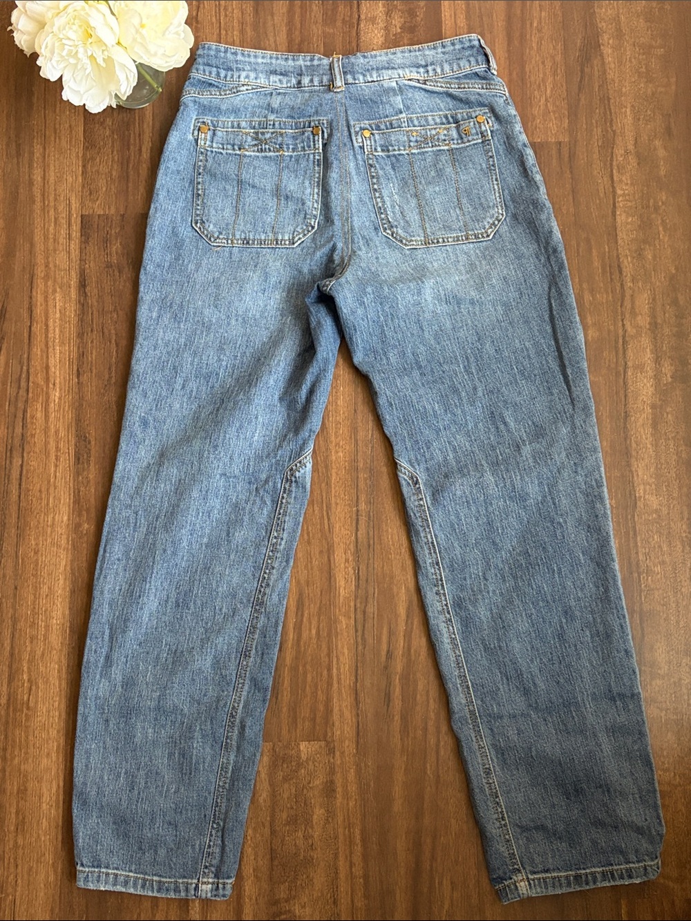 Anthropologie The Wanderer Cuffed Relaxed-Leg Jeans by Pilcro - Picture 10 of 12